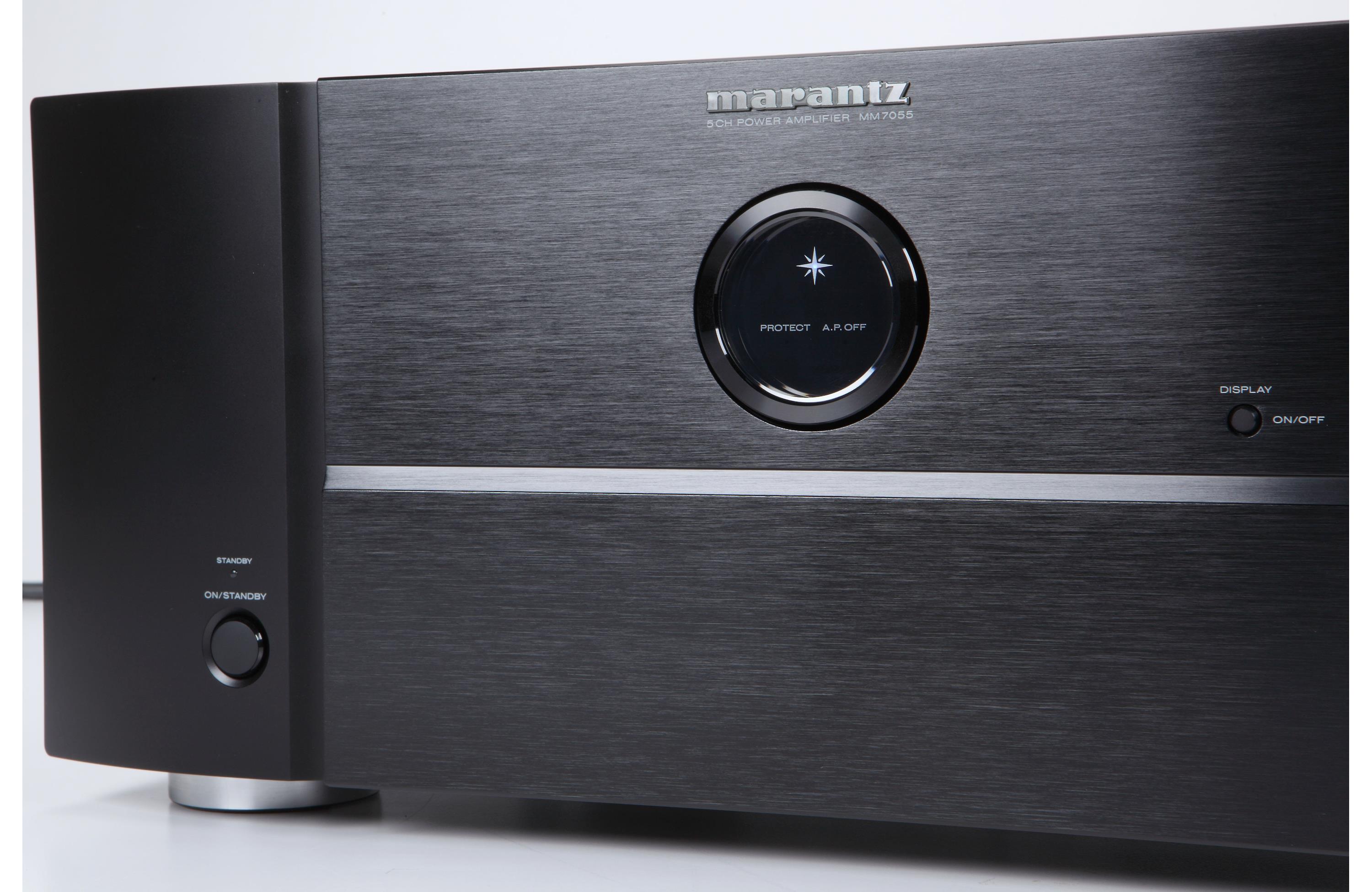 Marantz MM7055 5-Channel Home Theater Power Amplifier - High Performance Audio for Movies & Music | Open Box | Perfect for Home Cinema & Multi-Room Audio Systems