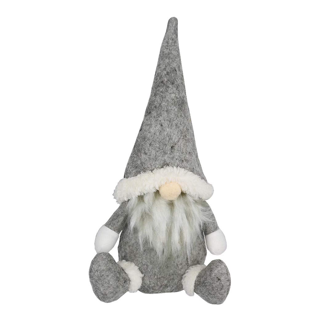 Handmade Santa Doll for Christmas Decor - Holiday Home Gift