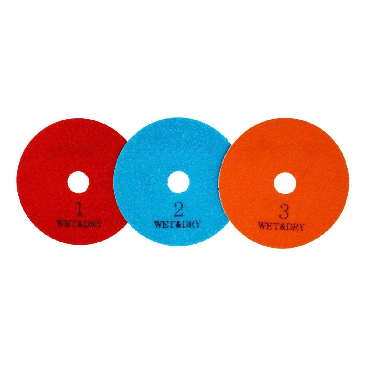 3 Step Hybrid Polishing Pad for Cars - Wet & Dry Buffing Pads Kit - Perfect for Auto Detailing, Paint Correction & Ceramic Coating Application