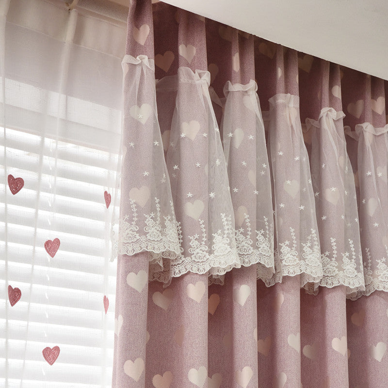 Annette Two Layer Room Darkening Blackout Custom Curtains for Bedroom & Living Room - Thermal Insulated Window Drapes for Better Sleep & Privacy