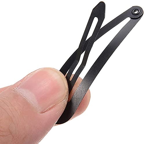 Barakath No Slip Snap Hair Clips for Women, Girls & Toddlers - 48 Pack Metal Hair Barrettes - Perfect for School, Work & Everyday Hairstyles