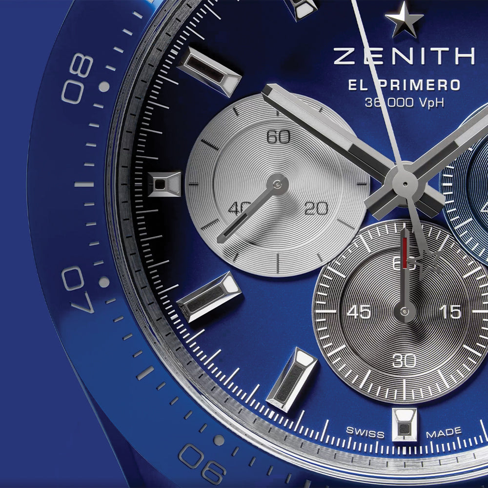Chronomaster Sport 160th Anniversary Edition 41mm Ceramic Watch - Blue Dial with Stainless Steel Bracelet & Bonus Rubber Strap - Perfect for Luxury Collectors & Special Occasions