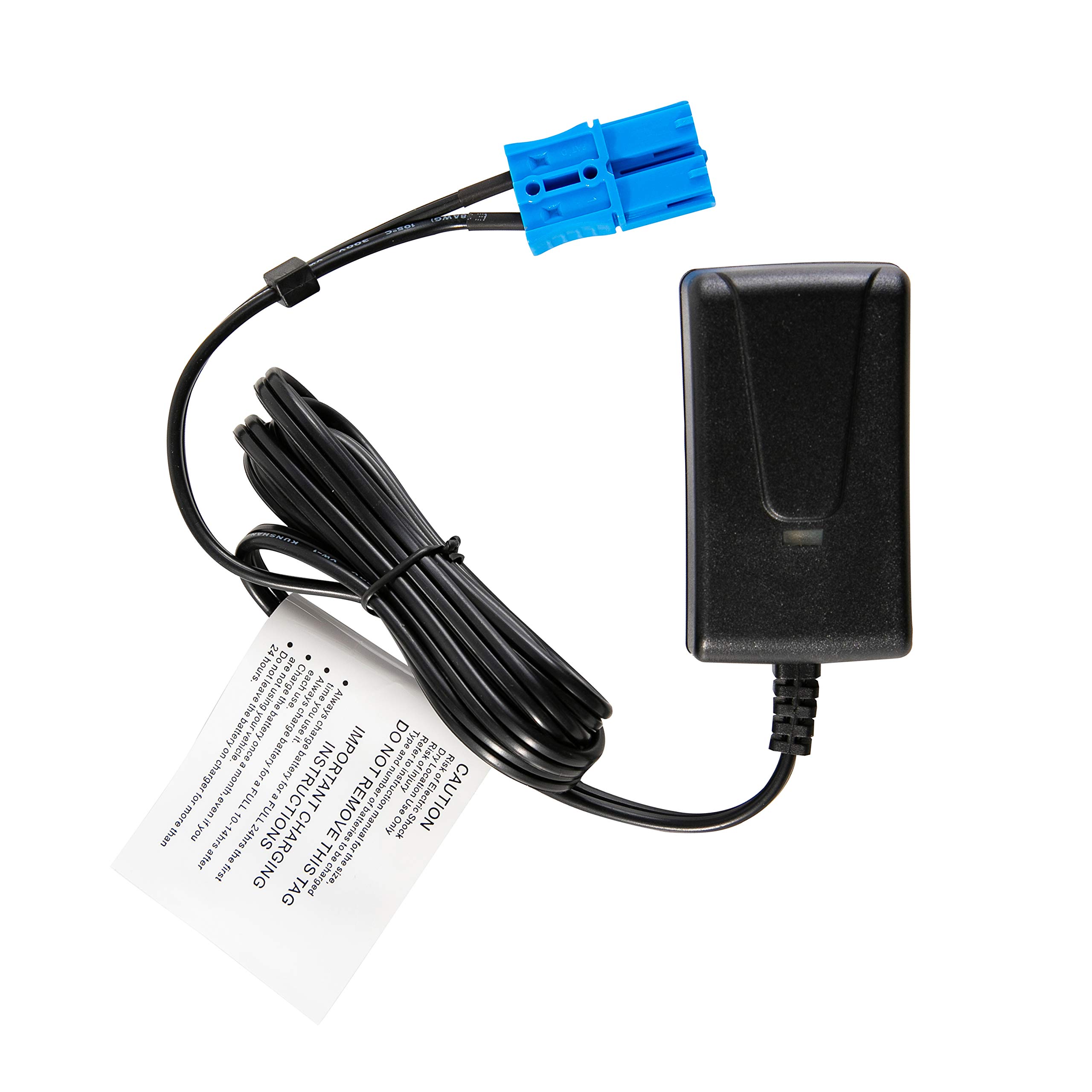 12V Battery Charger for Kid Trax Ride-On Cars - Power Up Dodge Ram, Disney & More Toys