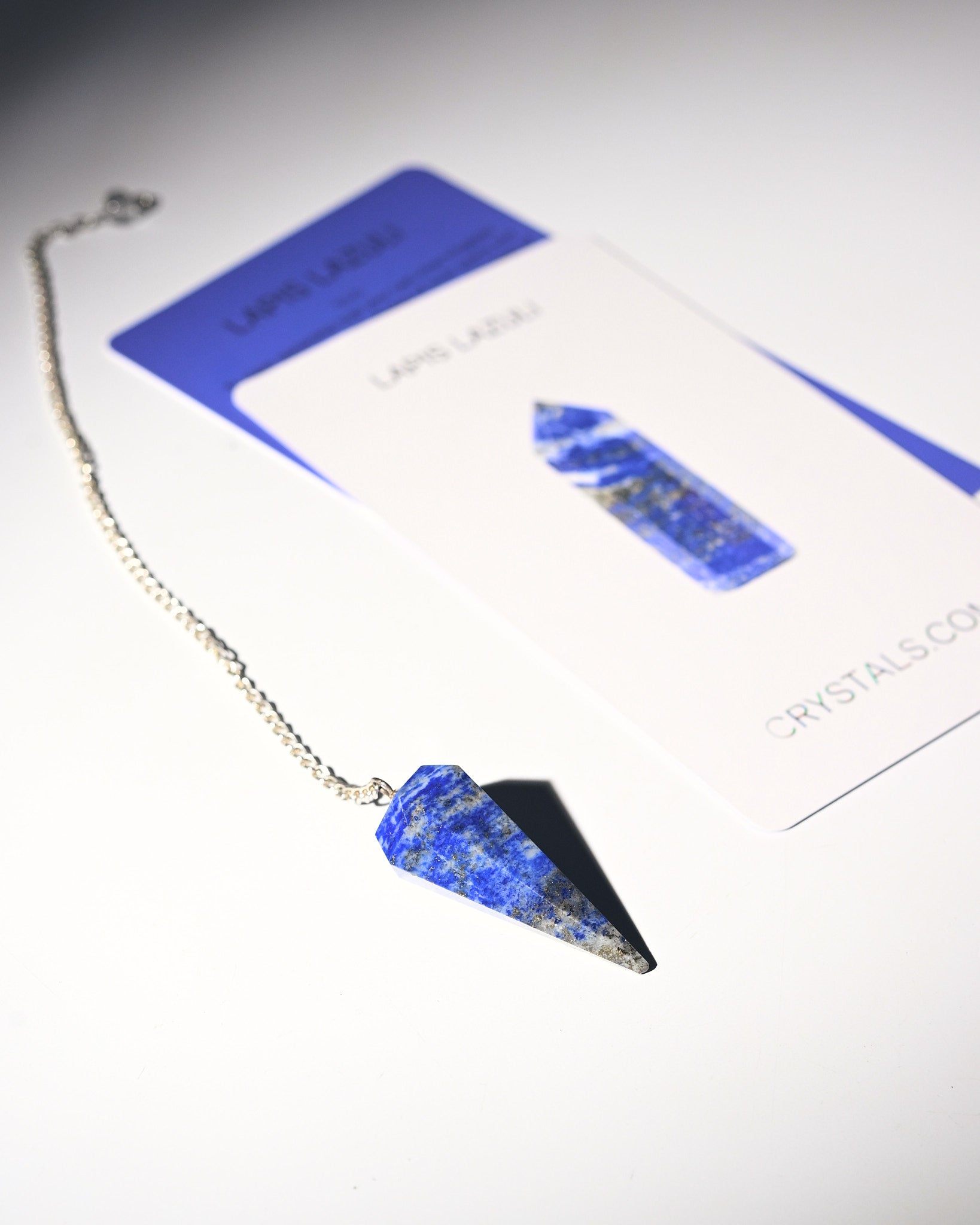 Lapis Lazuli Pendulum - Natural Healing Stone for Dowsing, Divination & Chakra Balancing | Perfect for Meditation, Energy Work & Spiritual Practices