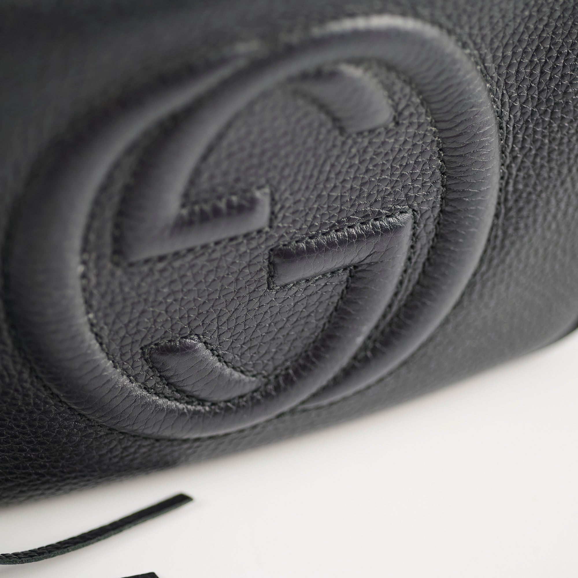 Gucci Disco Crossbody Bag for Women - Black Leather Shoulder Bag Purse | Fashionable Everyday Handbag for Work, Travel & Night Out