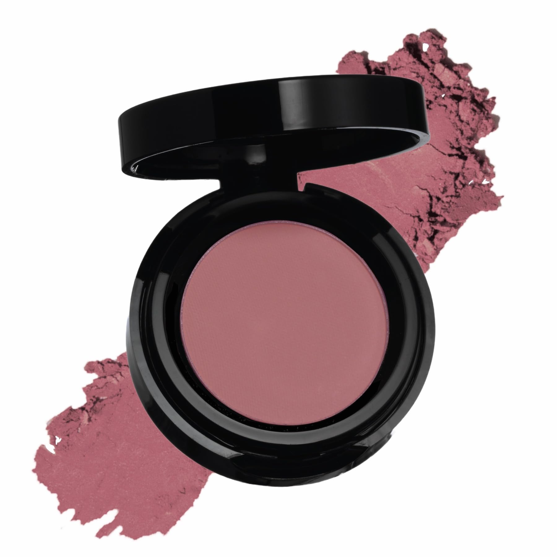 Hypoallergenic Vegan Eyeshadow for Sensitive Eyes - Long Lasting, Fragrance-Free & Allergy Certified Makeup (414 Light Rose) - Perfect for Daily Wear & Special Occasions
