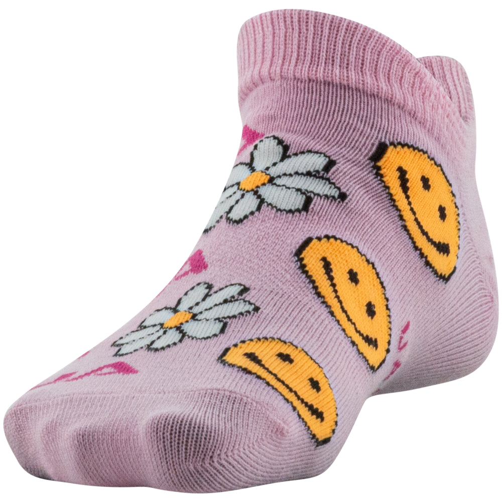 Under Armour Youth Essential No Show Socks 6-Pack for Girls - Breathable & Cushioned Athletic Socks for Running, School & Everyday Comfort