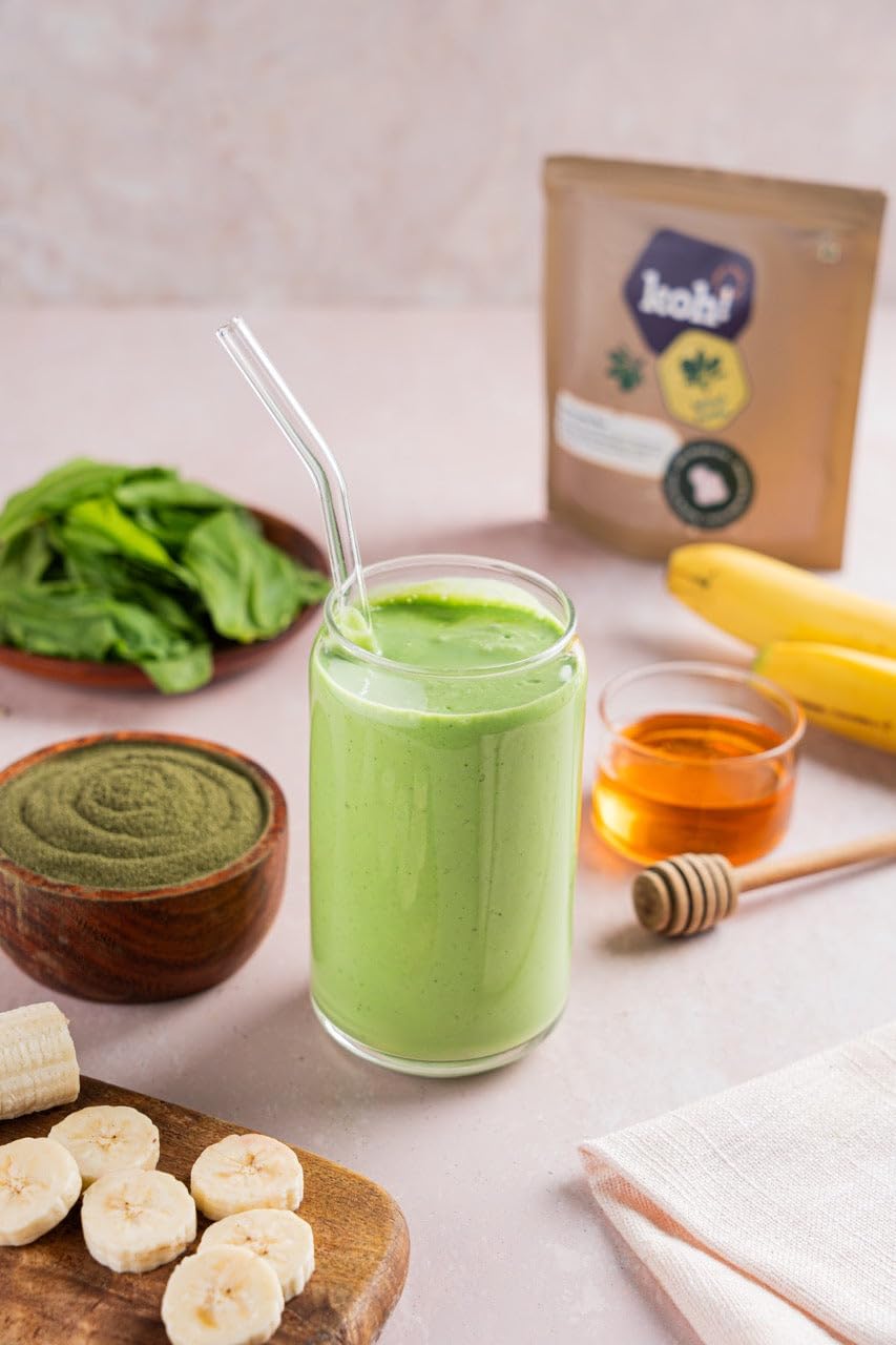 KOH Rainbow Superfood Powder Pack - 6 Varieties (Spinach, Beetroot, Carrot, Tomato, Moringa) | Organic Superfood Blend for Smoothies, Juices, Detox & Immune Support | Perfect for Healthy Drinks, Baking & Meal Prep