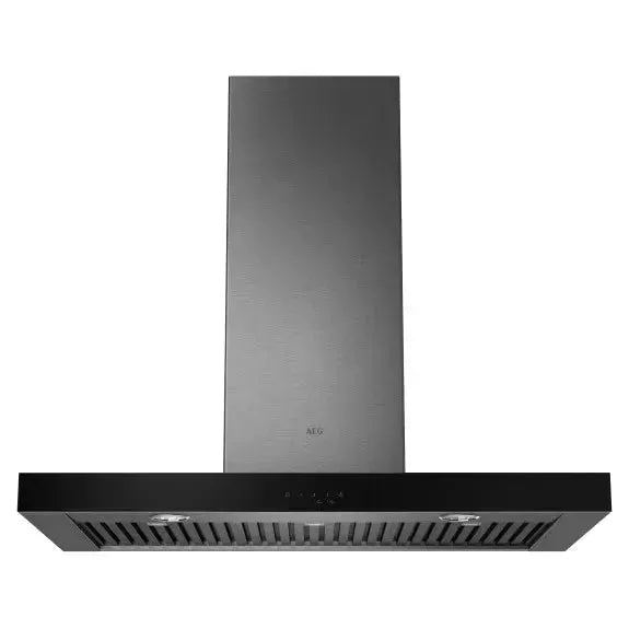 AEG 90cm Stainless Steel Range Hood with Canopy - Powerful Kitchen Exhaust Fan for Smoke and Odor Removal - Perfect for Modern Home Cooking