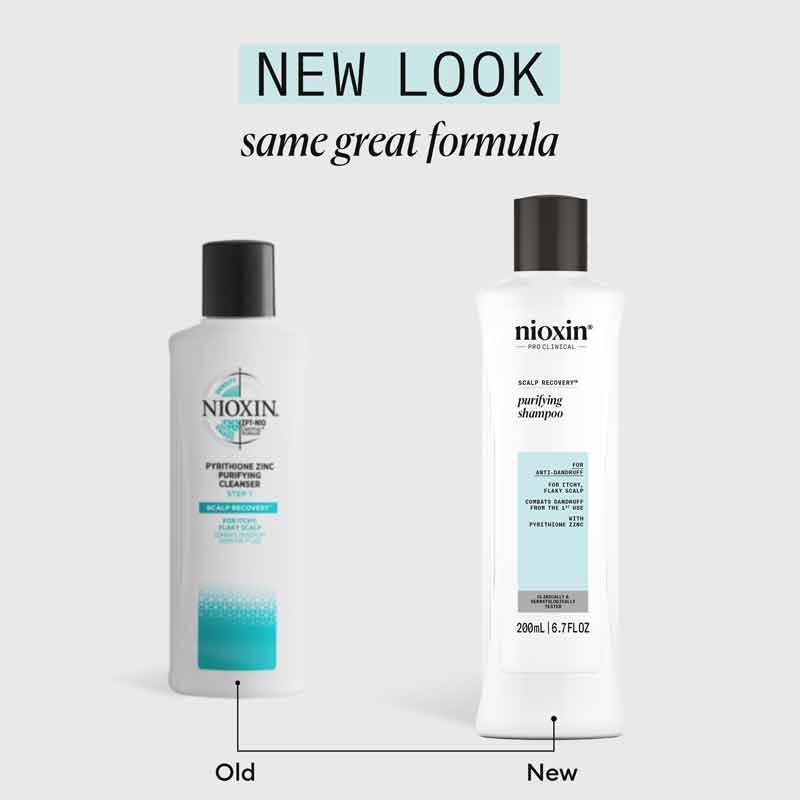 Nioxin Scalp Recovery Cleanser Shampoo for Thinning Hair - Soothes Dry, Itchy Scalp & Promotes Hair Growth - Perfect for Daily Use & Sensitive Scalp Care