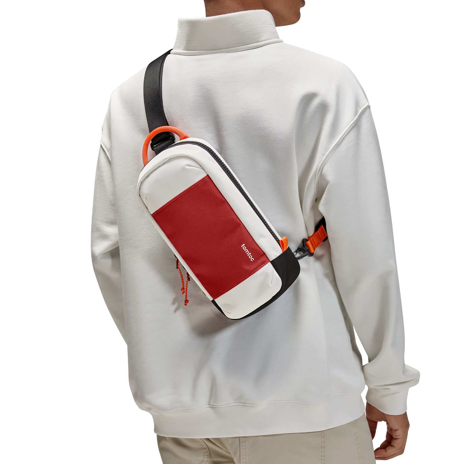 GameOn G49 Nintendo Switch 2 Sling Bag - Compact & Water-Resistant Carrying Case for Switch Console & Accessories - Perfect for Travel, Commuting & Gaming On-The-Go