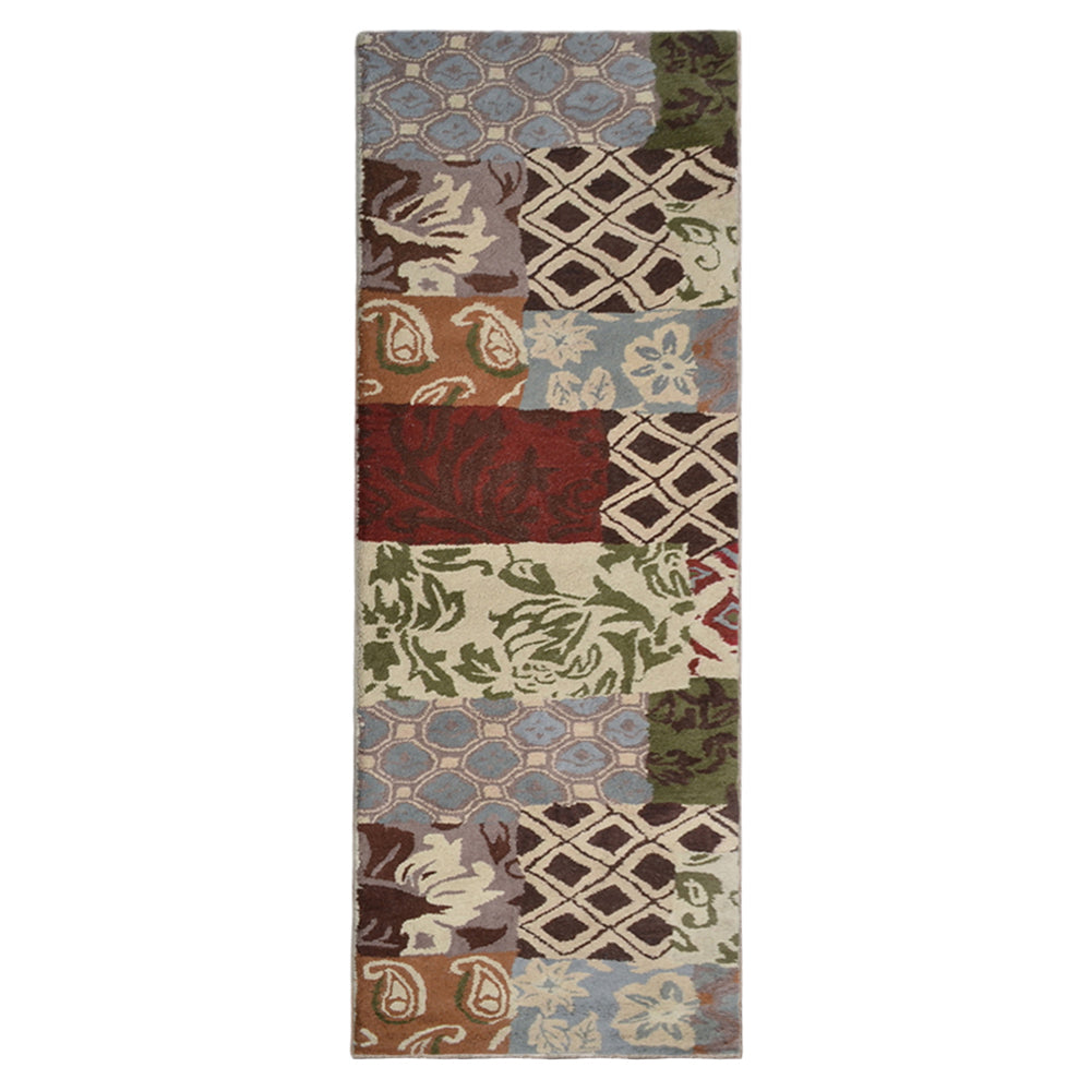 Hand Tufted Icelandic Poppy Rug - Soft Bohemian Wool Area Rug for Living Room, Bedroom & Nursery Decor