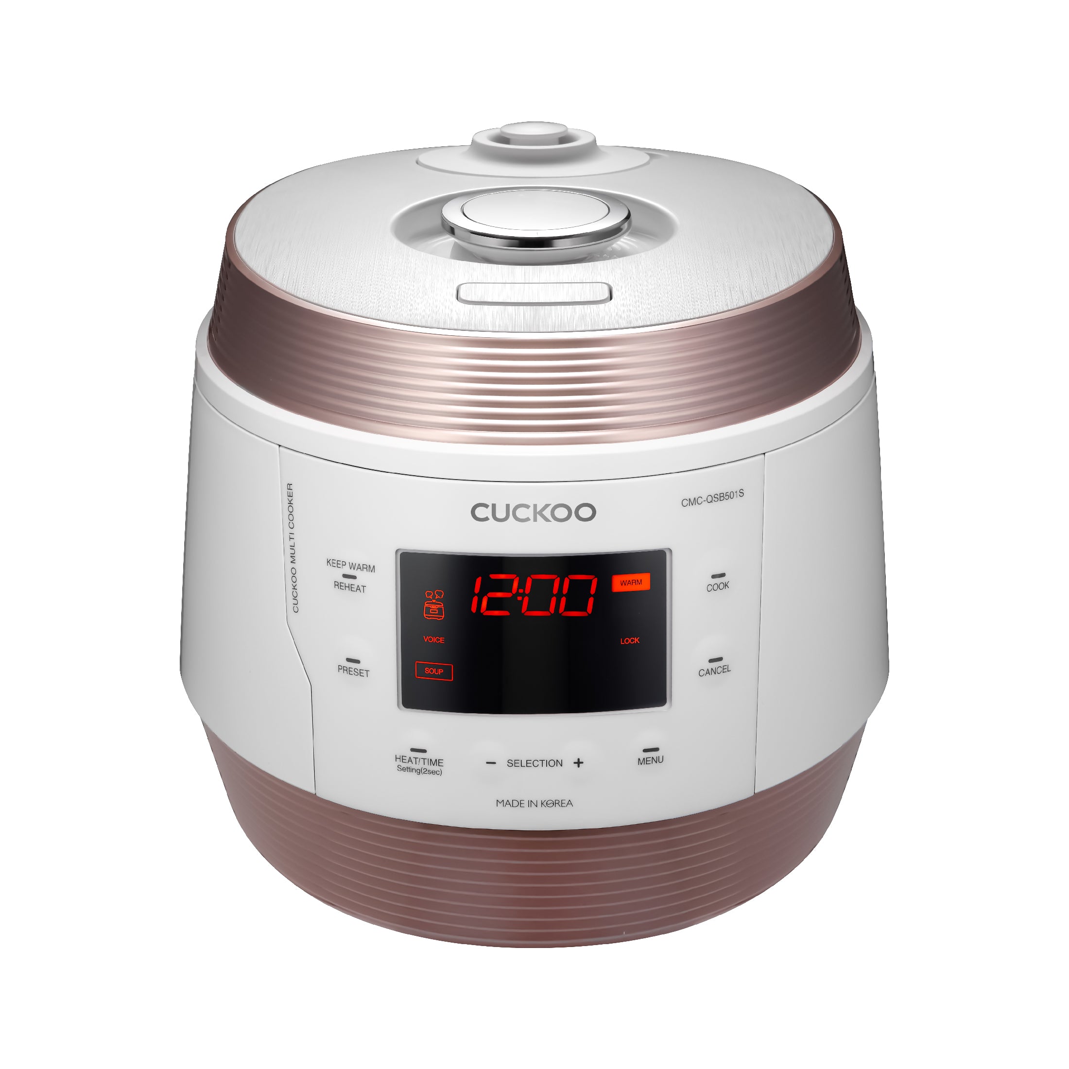 5 Quart Premium Multi-Function Pressure Cooker (CMC QSB501S) - Fast & Safe Cooking for Soups, Stews, Rice & More | Perfect for Home Chefs & Meal Prep