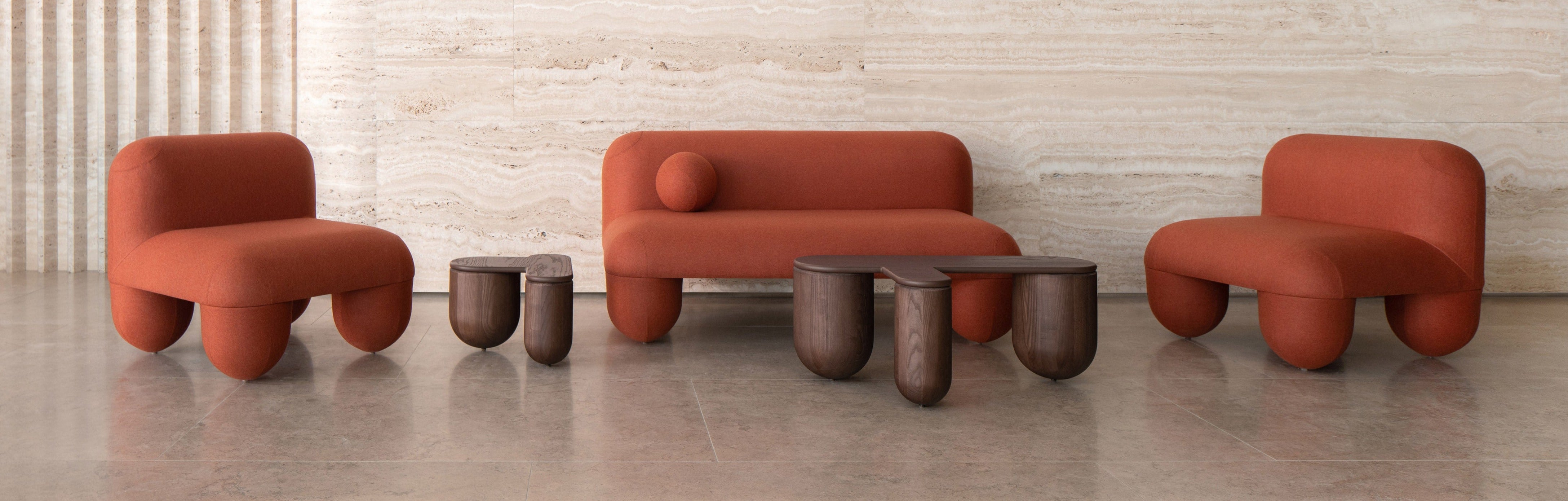 Noom Modern Coffee Table 2 - Stylish & Functional Living Room Furniture for Small Spaces | Perfect for Apartments, Dorms & Home Offices