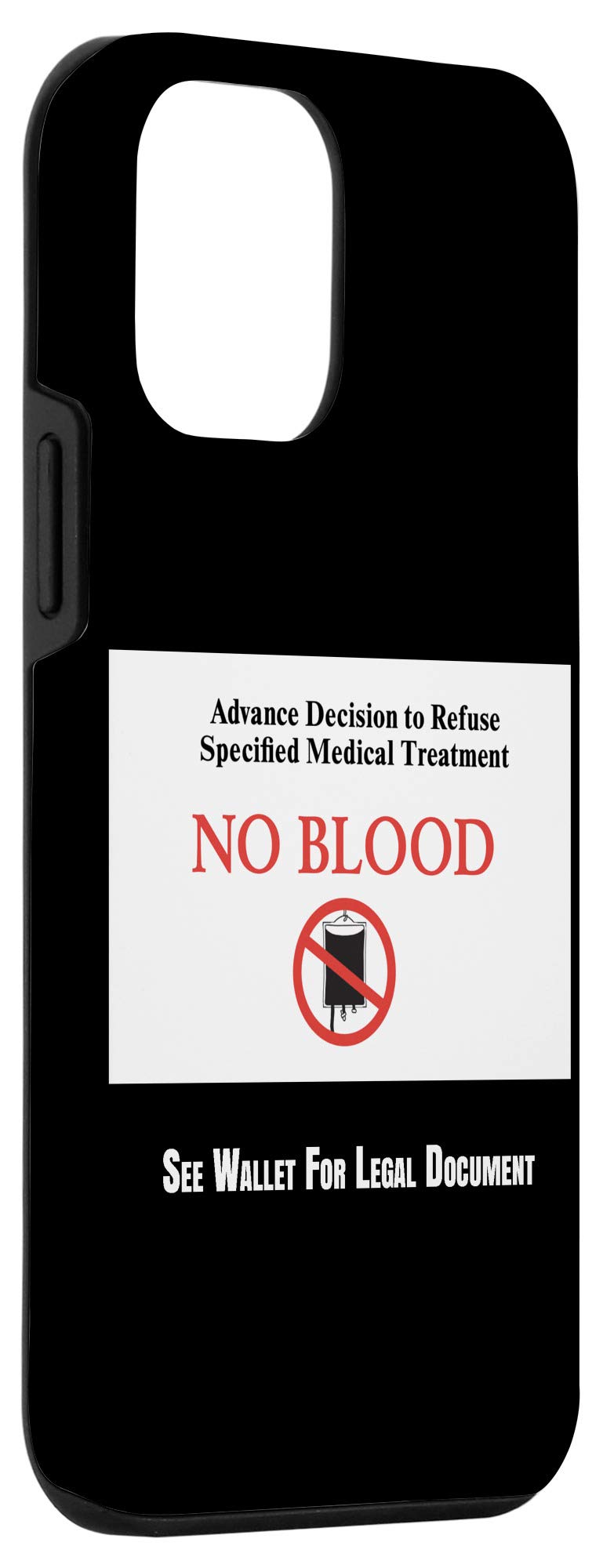 iPhone 12 Mini Case - JW Org Jehovah's Witnesses Gift - No Blood Design for Religious Protection