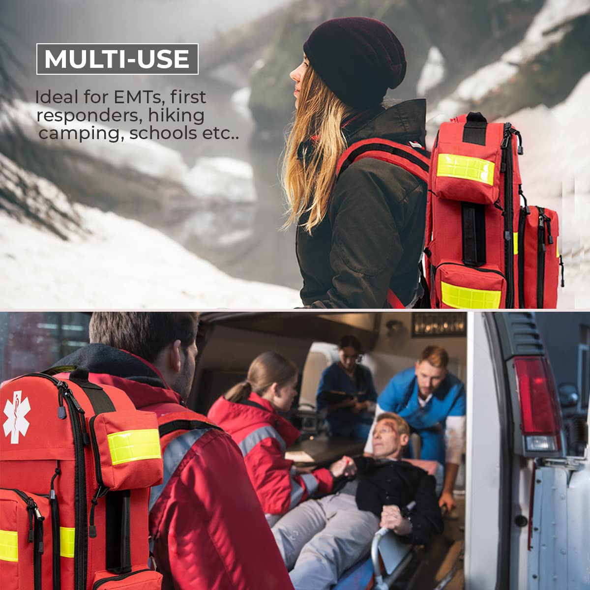 NOVAMEDIC EMT Tactical First Aid Backpack - 17