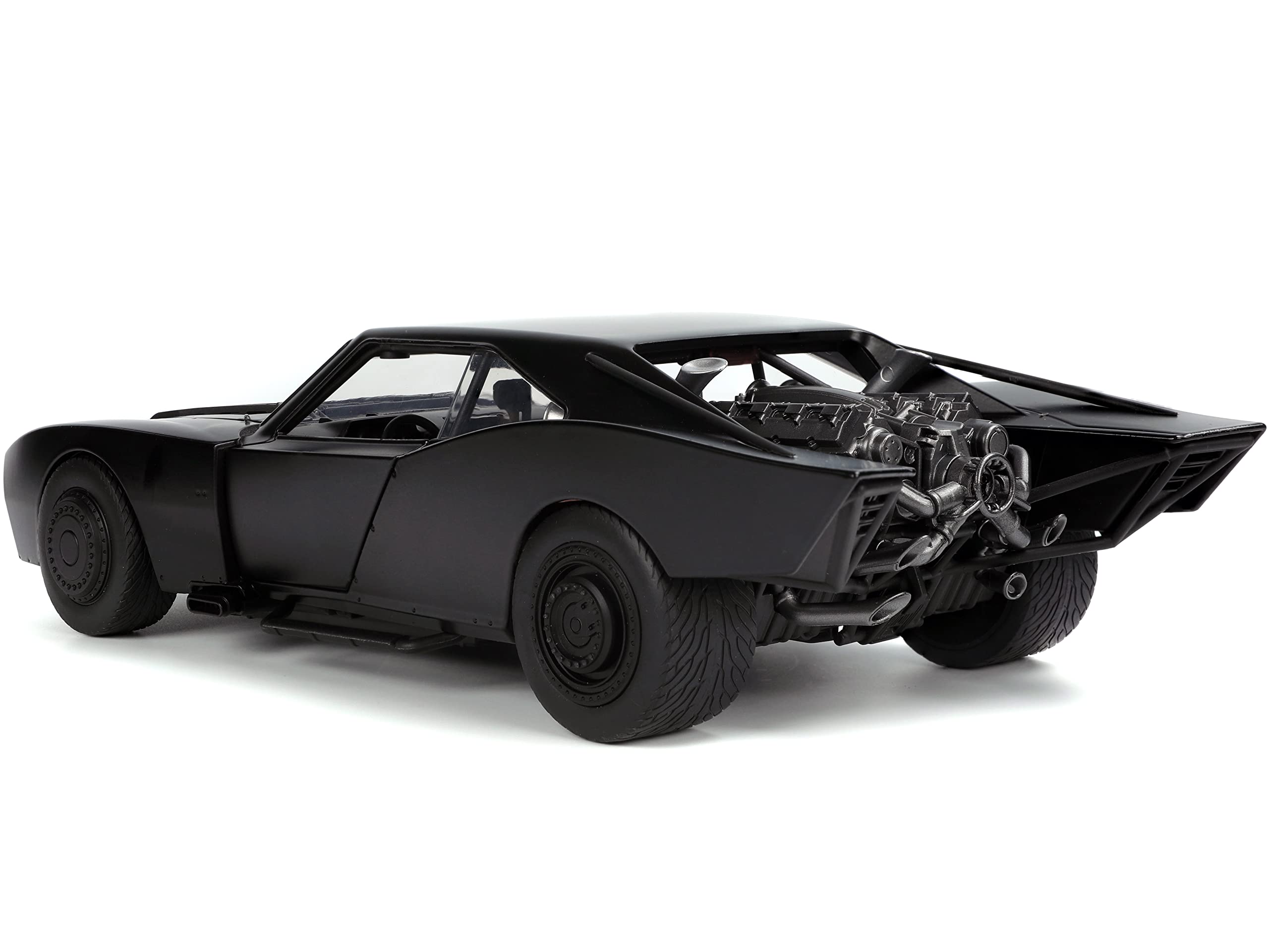 Jada Toys DC Comics The Batman 1:18 Scale Die-Cast Batmobile with LED Lights & 3.75