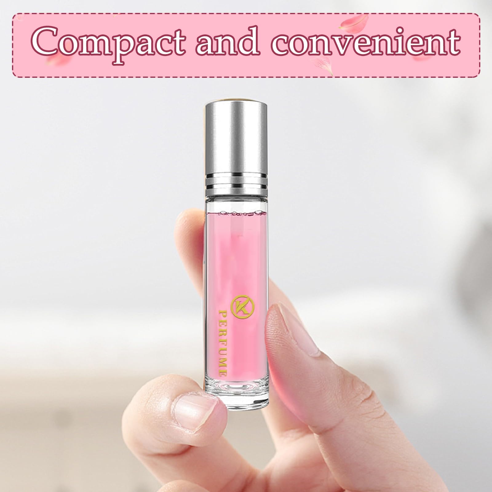 TECHEEL 2-Pack Long Lasting Women's Perfume Set | Portable Travel Size Perfume for Women | Office, Date Night & Daily Fragrance Gift