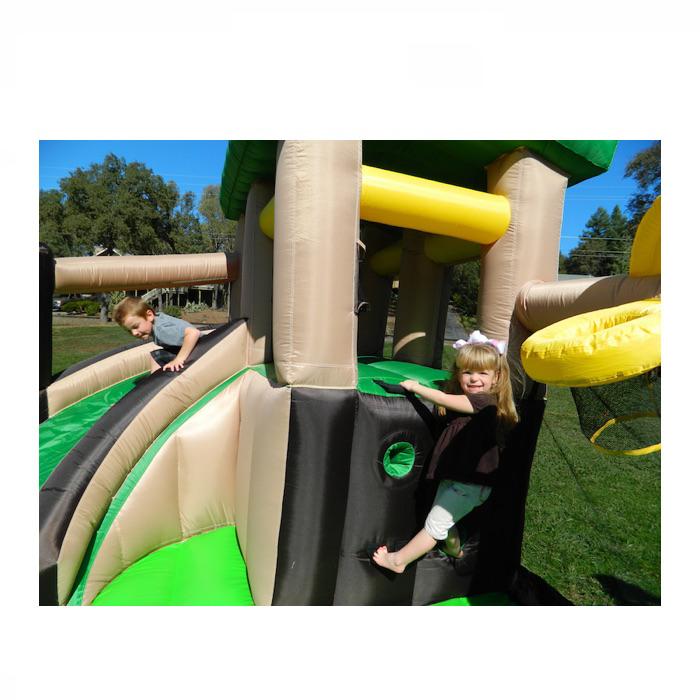 Island Hopper Fort All Sport Bounce House - Inflatable Play Center for Kids Birthday Parties, Backyard Fun & Outdoor Events | Waterproof Jumping Castle for Toddlers & Children