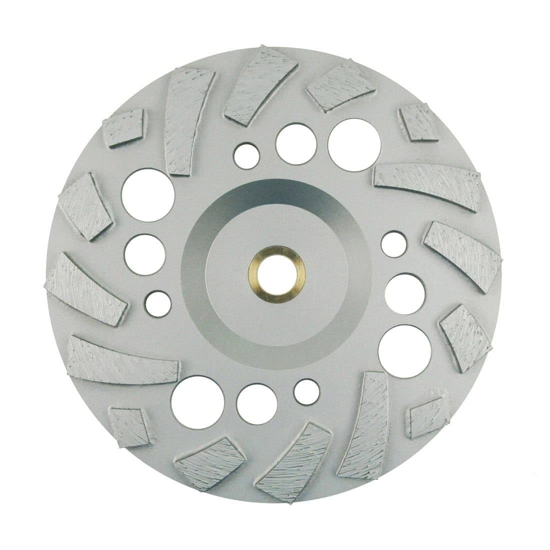 7 Inch Flat Grinding Cup with Staggered Segments - Premium Diamond Grinding Wheel for Concrete, Stone, and Masonry - Perfect for Surface Grinding, Edge Work, and Renovation Projects
