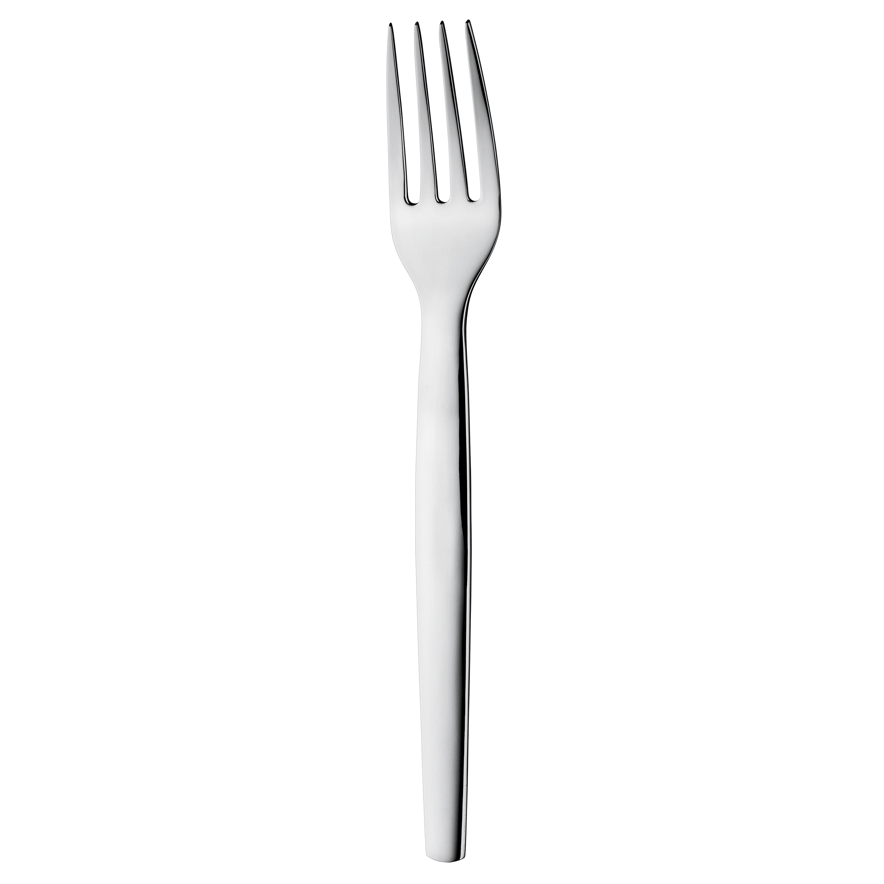 BergHOFF Essentials 48-Piece Stainless Steel Flatware Set - Quadro Design for 12 Place Settings - Elegant Dinnerware for Restaurants, Weddings & Home Entertaining