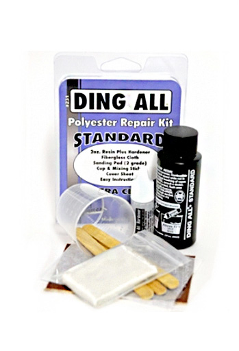 Ding All Standard Polyester Repair Kit 2oz - Boat, RV & Car Upholstery Repair Solution for Small Tears & Scratches