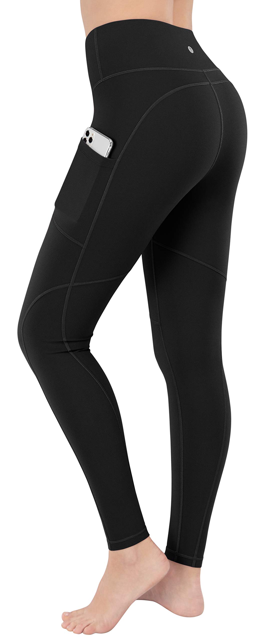 Espidoo Women's High Waisted Yoga Pants with Pockets - Tummy Control Workout Leggings, 4-Way Stretch for Running, Gym & Lounge - Comfortable Athletic Pants for Yoga, Pilates & Everyday Wear