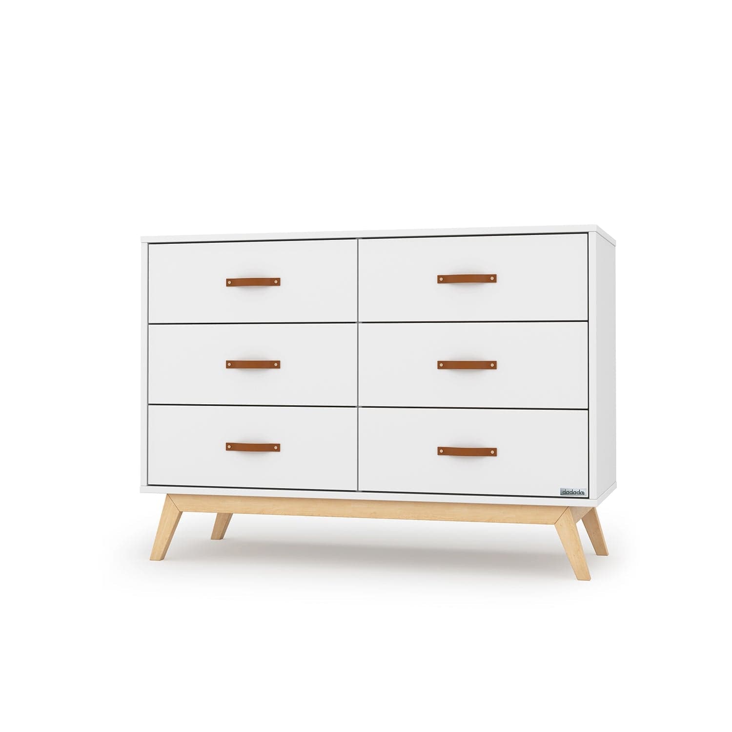 Tribeca 6 Drawer Dresser - Modern Wooden Chest of Drawers for Bedroom Storage & Organization | Perfect for Master Bedroom, Guest Room, or Nursery Closet