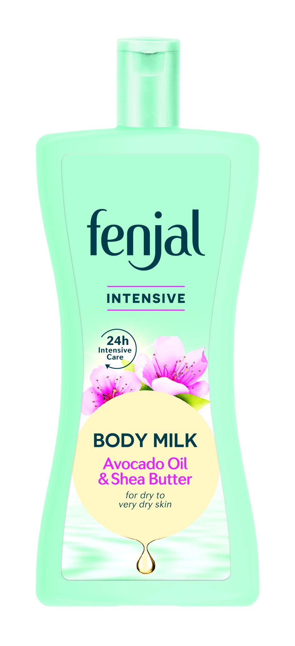 Fenjal Avocado & Shea Body Milk for Dry Skin - 400ml | Hydrating Moisturizer
