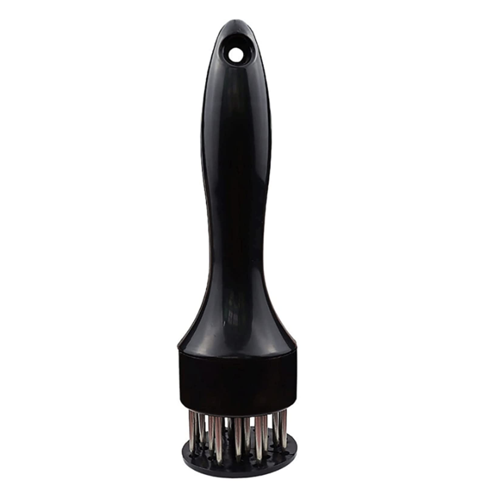 Premium Stainless Steel Meat Tenderizer Tool - 20 Needle Kitchen Gadget for Beef, Pork, Chicken & Fish - Heavy Duty Meat Mallet for Steak & Poultry - Perfect for Grilling, BBQ & Home Cooking (Black)