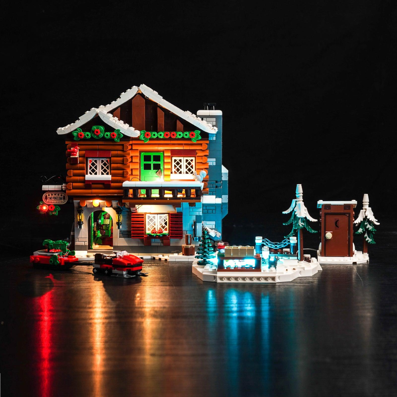LEGO Icons Alpine Lights Lighting Kit - Compatible with 10325 Set - DIY Building Block Light Kits for Home Decoration & Display Scenes