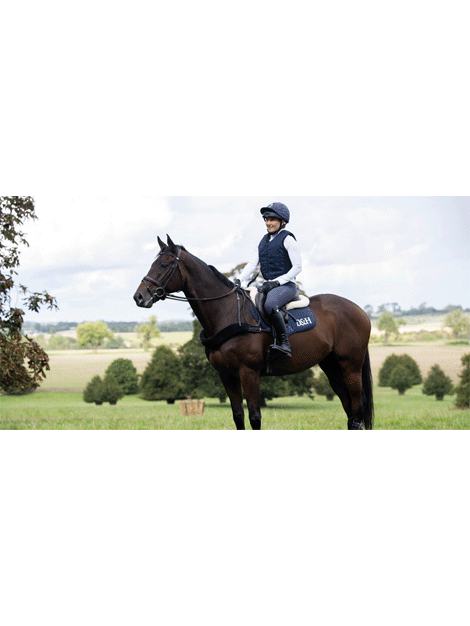 Racesafe MotionAir Hybrid Air Jacket - Lightweight Equestrian Safety Vest Compatible with Motion3 Body Protector for Horse Riding & Show Jumping