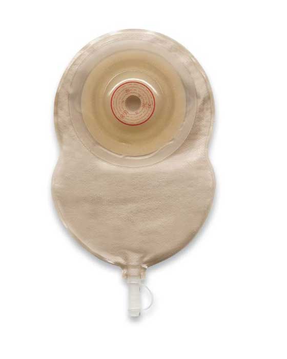 Convatec Esteem Plus 1-Piece Urostomy Pouch with Flex Convex Hydrocolloid Skin Barrier - Opaque, 2-Sided Comfort Panel (10mm/55mm, 10 per Box) - Ideal for Active Lifestyles and Post-Surgery Care