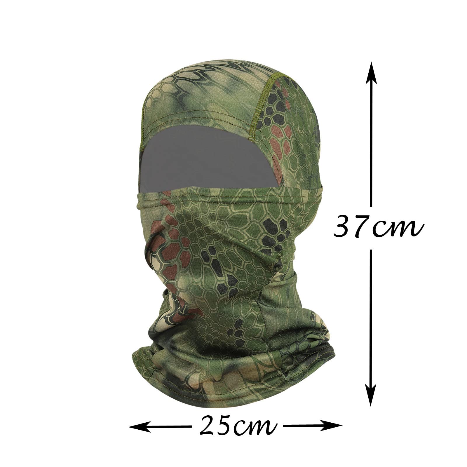 Winter Full Face Warm Balaclava Ski Mask - Windproof Thermal Face Cover for Men & Women - Perfect for Skiing, Snowboarding, and Outdoor Winter Activities