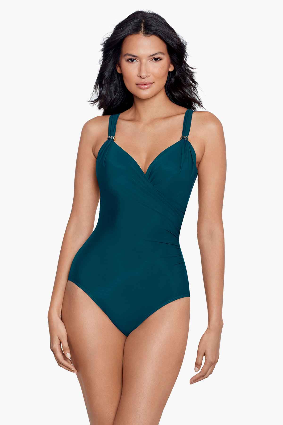 Miraclesuit One Piece Swimsuit for Women - Razzle Dazzle Siren Slimming Swimwear with Tummy Control | Perfect for Beach Vacations, Pool Parties & Summer Getaways