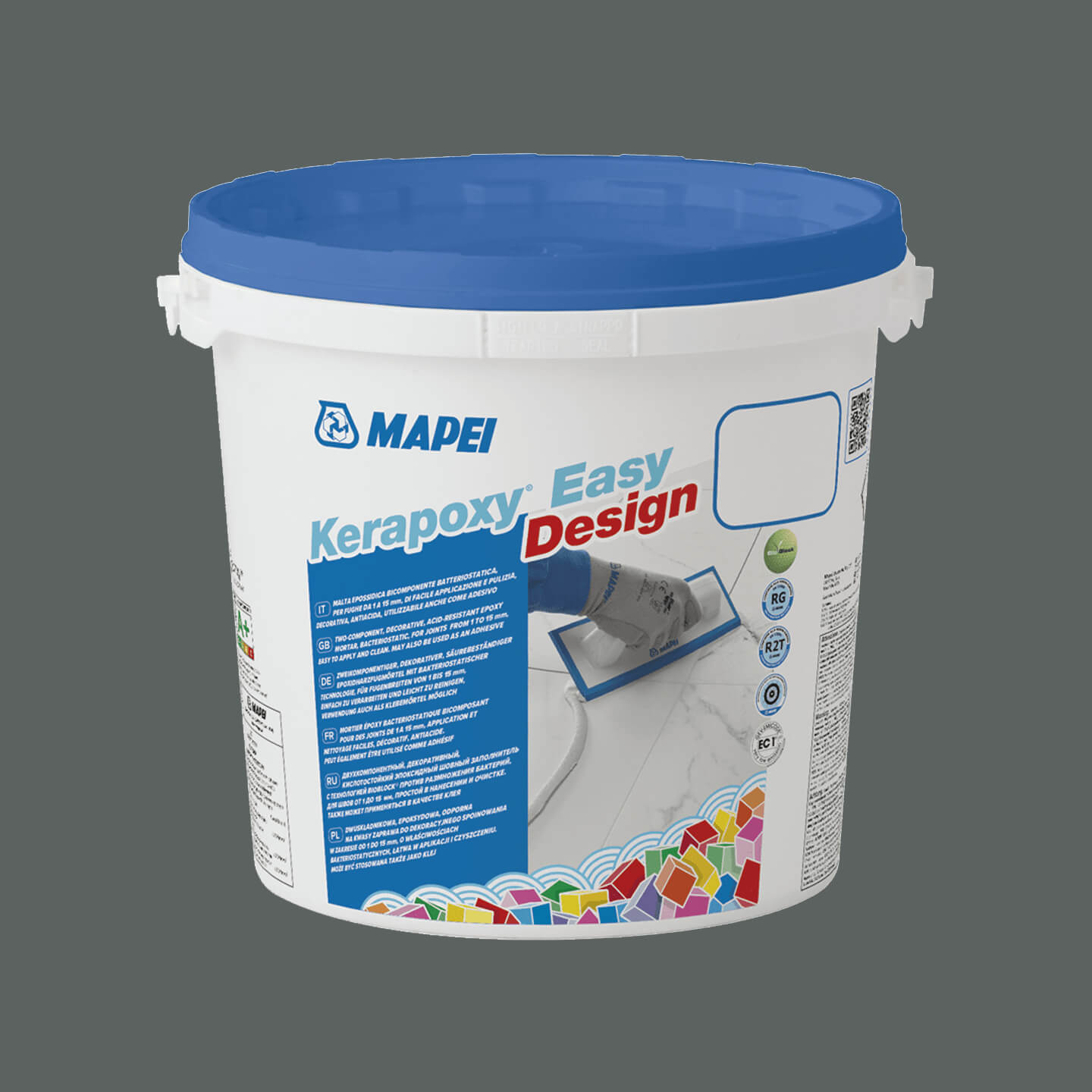 Mapei Kerapoxy Easy Design 3kg Tornado 174 - Premium Epoxy Grout for Tile and Stone - Perfect for Bathroom, Kitchen, and Flooring Projects
