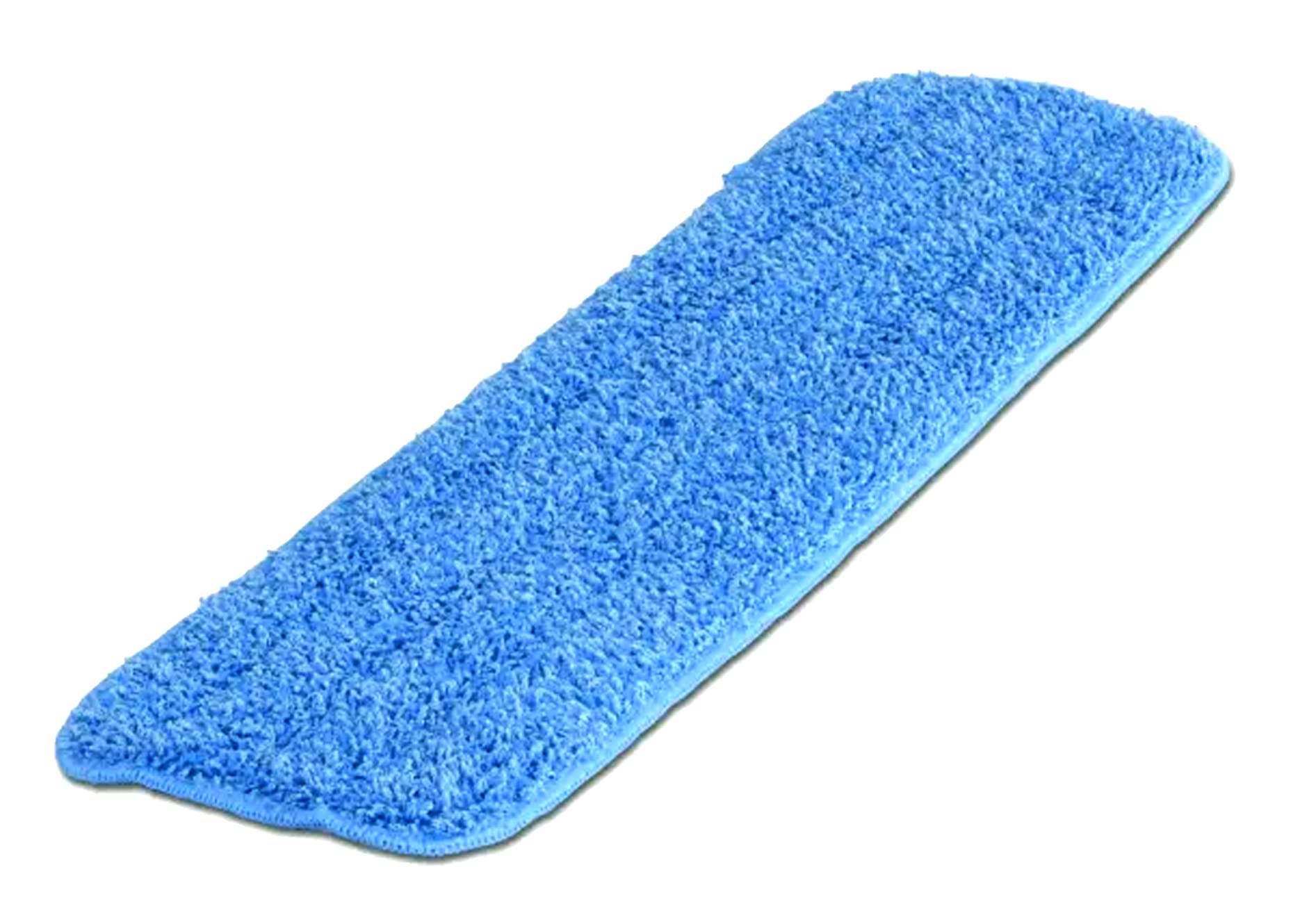 Premium Blue Microfiber Wet Mop Pad Refill - Super Absorbent Washable Replacement Pads for Floor Cleaning (Pack of 18) - Perfect for Hardwood, Tile & Laminate Floors