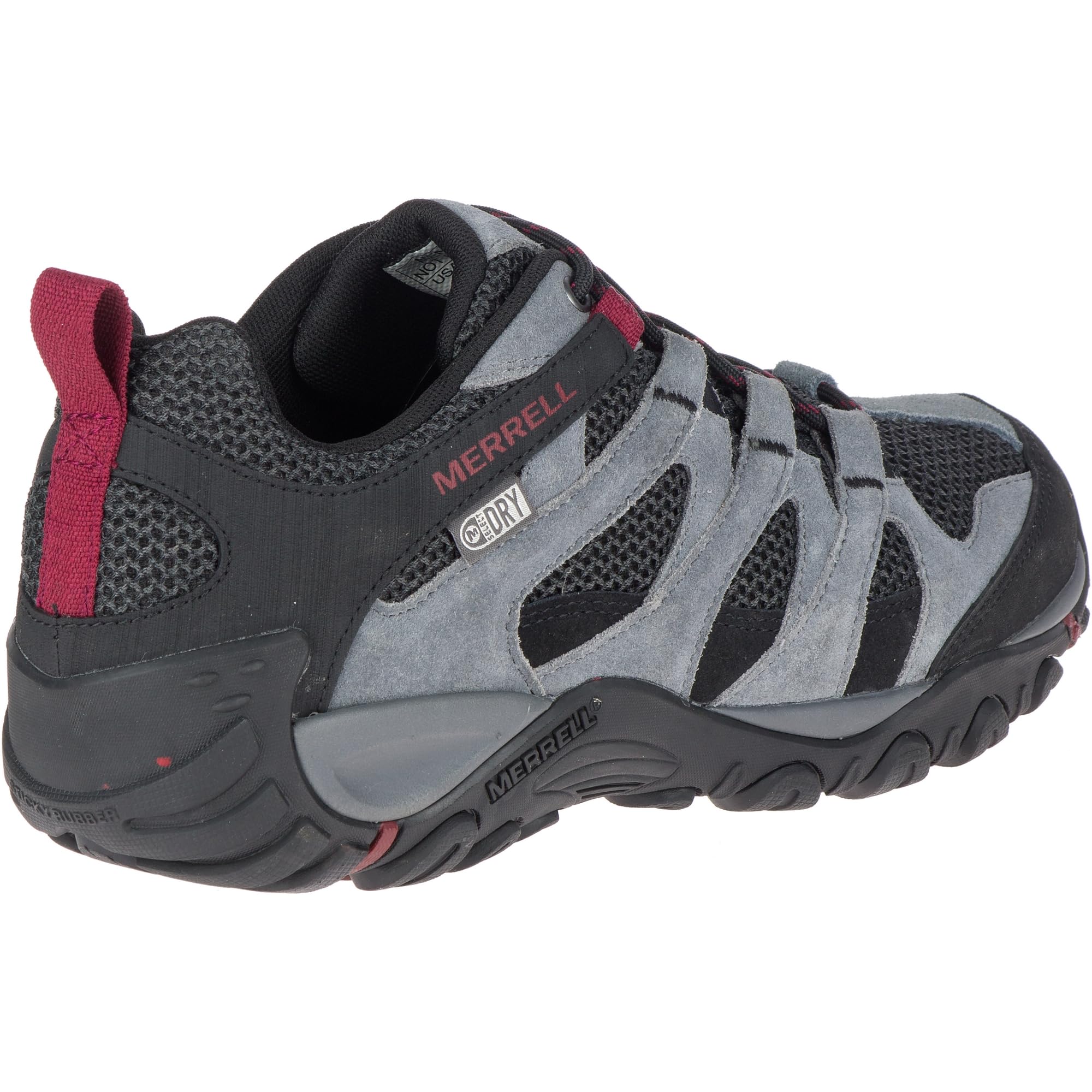 Merrell Men's Alverstone WP Waterproof Hiking Boots - Lightweight & Durable Outdoor Shoes for Trail Running, Camping & Backpacking Adventures