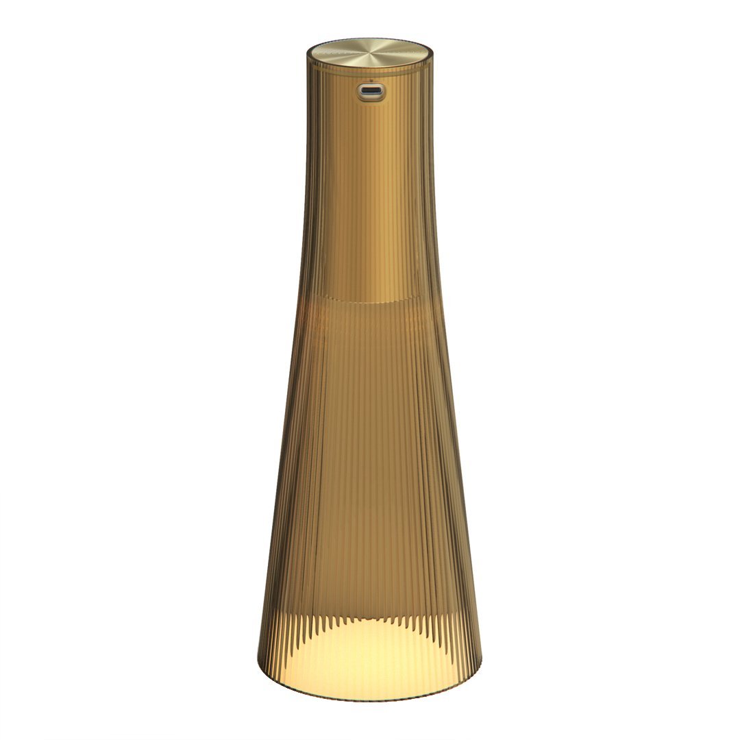 Portable Table Lamp with USB Rechargeable Battery - Modern LED Night Light for Bedroom, Office, and Outdoor Camping