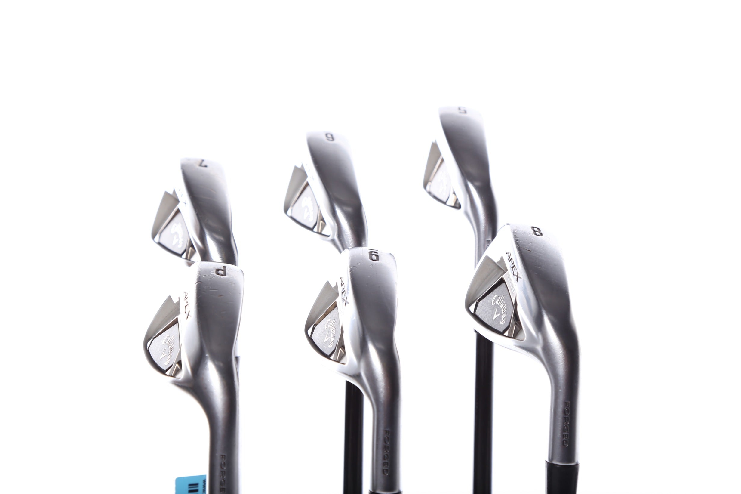 Used Callaway Apex DCB Iron Set - Right Handed 5-PW Stiff Flex Golf Clubs for Men | Perfect for Mid-Handicap Players on the Course