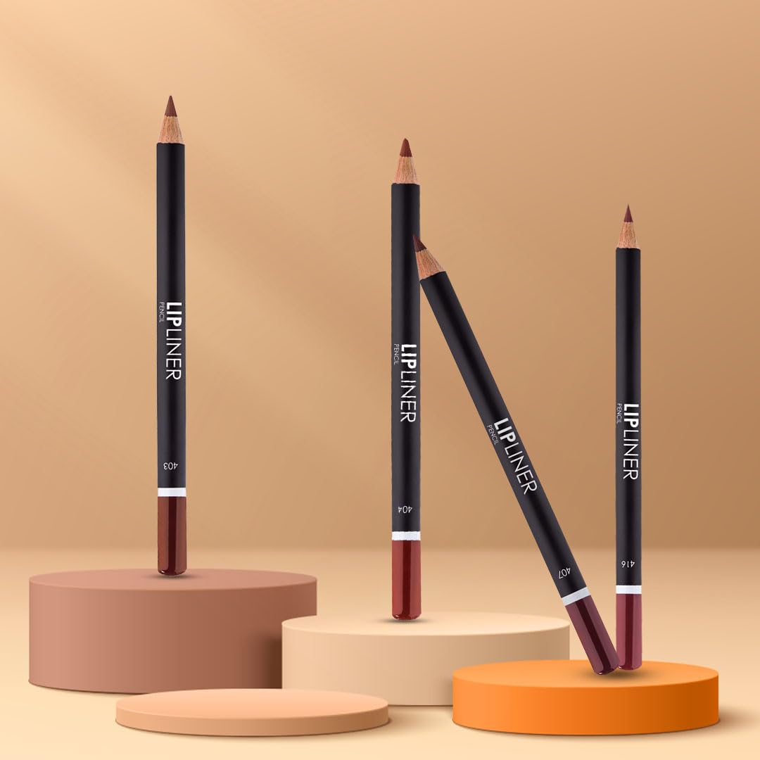 Long-Lasting Lip Pencils - Trendy Shades (1.7g) for Everyday Wear