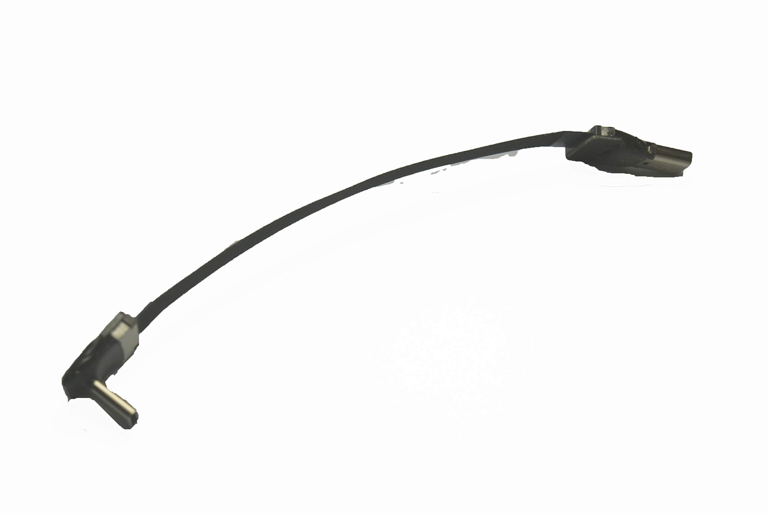 Soft Slim USB-C Cable - 10CM FPV Thin Ribbon FPC Cable - USB Type C Male 90° Angled to USB Type C Female Straight Connector - Fast Sync & Charging for Drones, FPV Goggles, and Mobile Devices