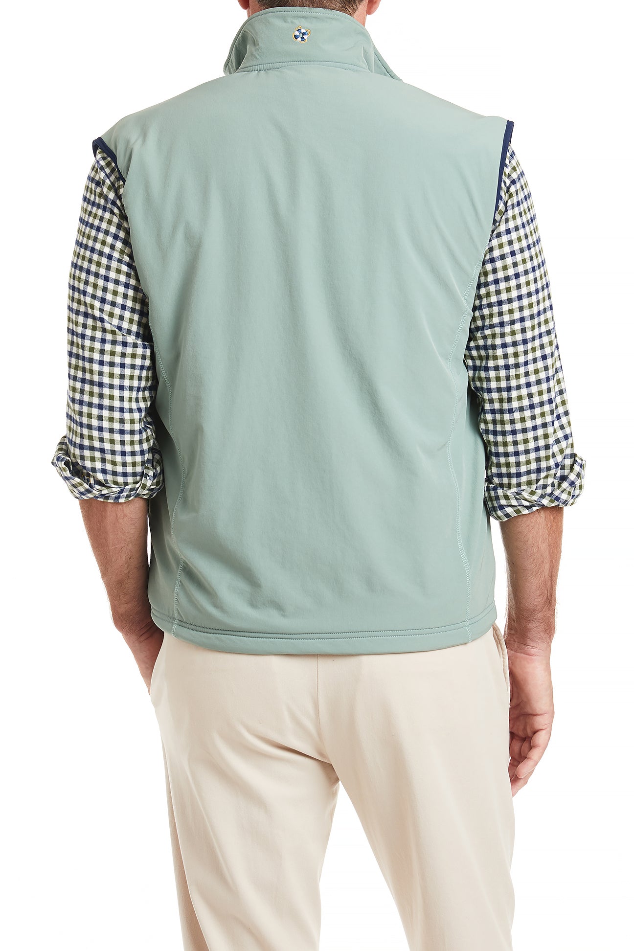 Tidal Wind Vest Moss Green - Lightweight Water-Resistant Outdoor Jacket for Hiking, Running & Cycling