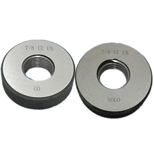 7/8-12 UN Thread Ring Gauge 2A GO NOGO Set - 100% Calibrated | Fast FedEx Shipping (4-Day Delivery) | Perfect for Quality Control & Precision Machining