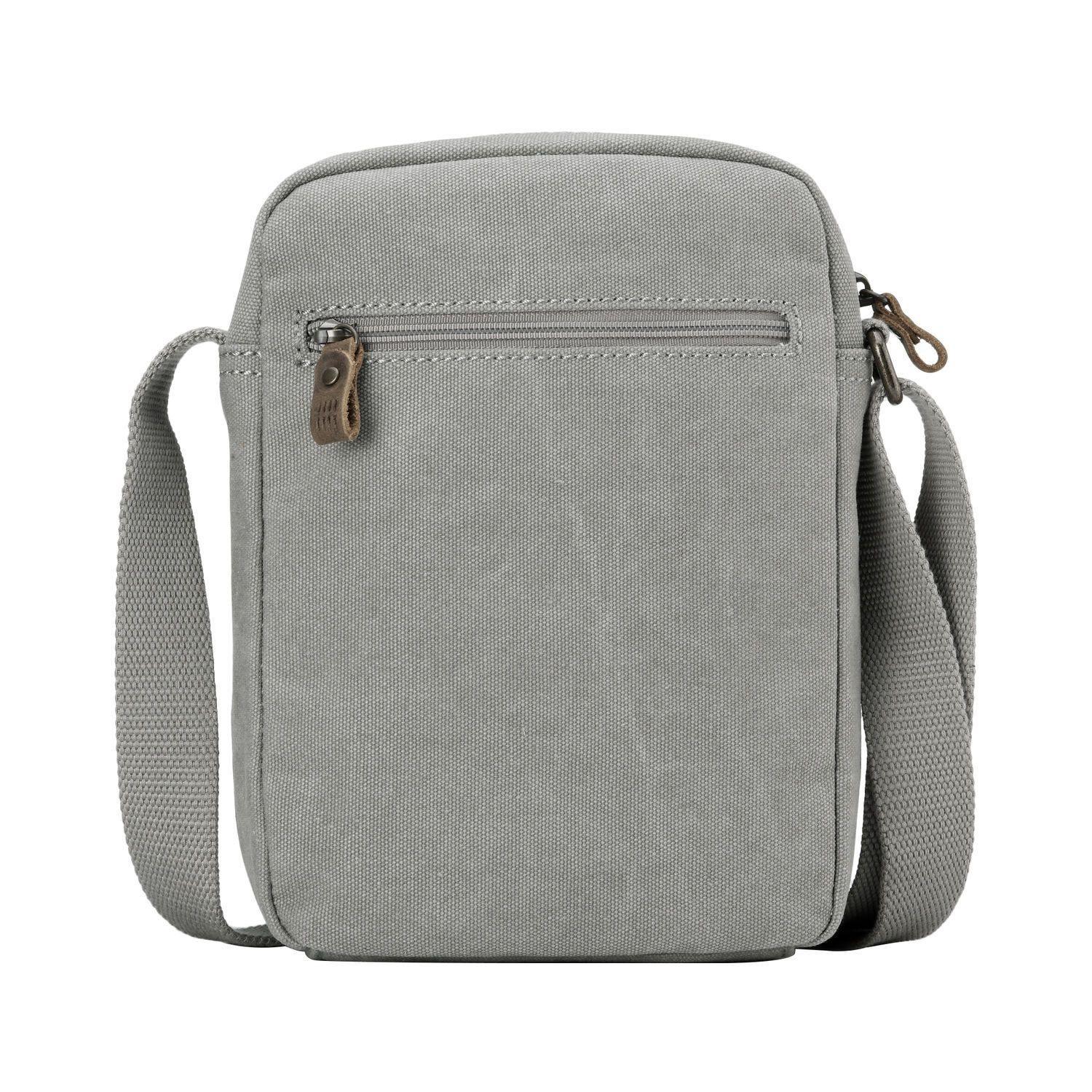 TRP0370 Troop London Classic Canvas Crossbody Bag for Men & Women - Stylish & Durable Everyday Shoulder Bag for Work, Travel & Casual Outings