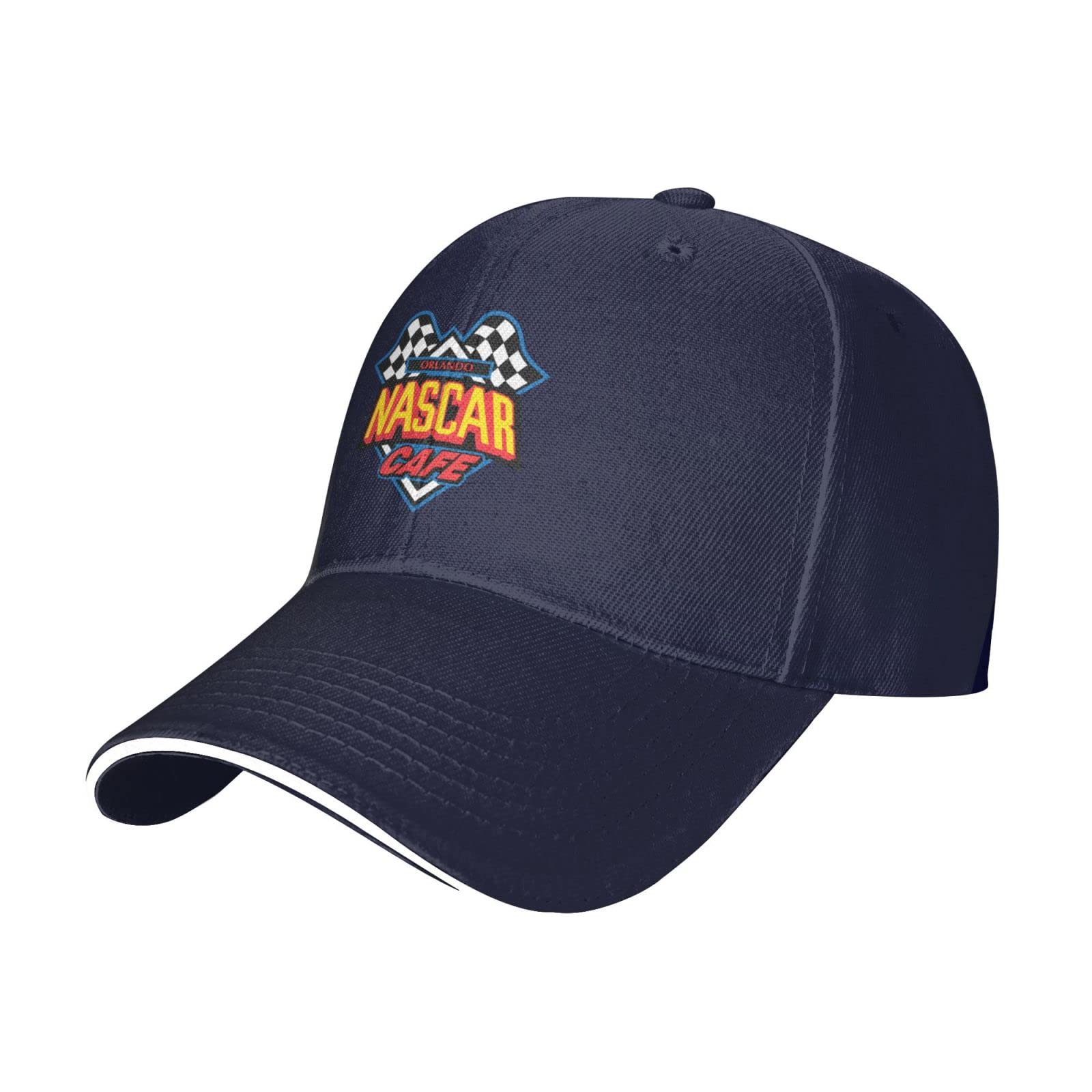 Whirose NASCAR Logo Baseball Cap for Men & Women - Adjustable, Washable Trucker Hat - Perfect for Racing Events, Outdoor Activities & Casual Wear