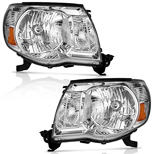 Clear Lens I Chrome Housing I Amber Reflector