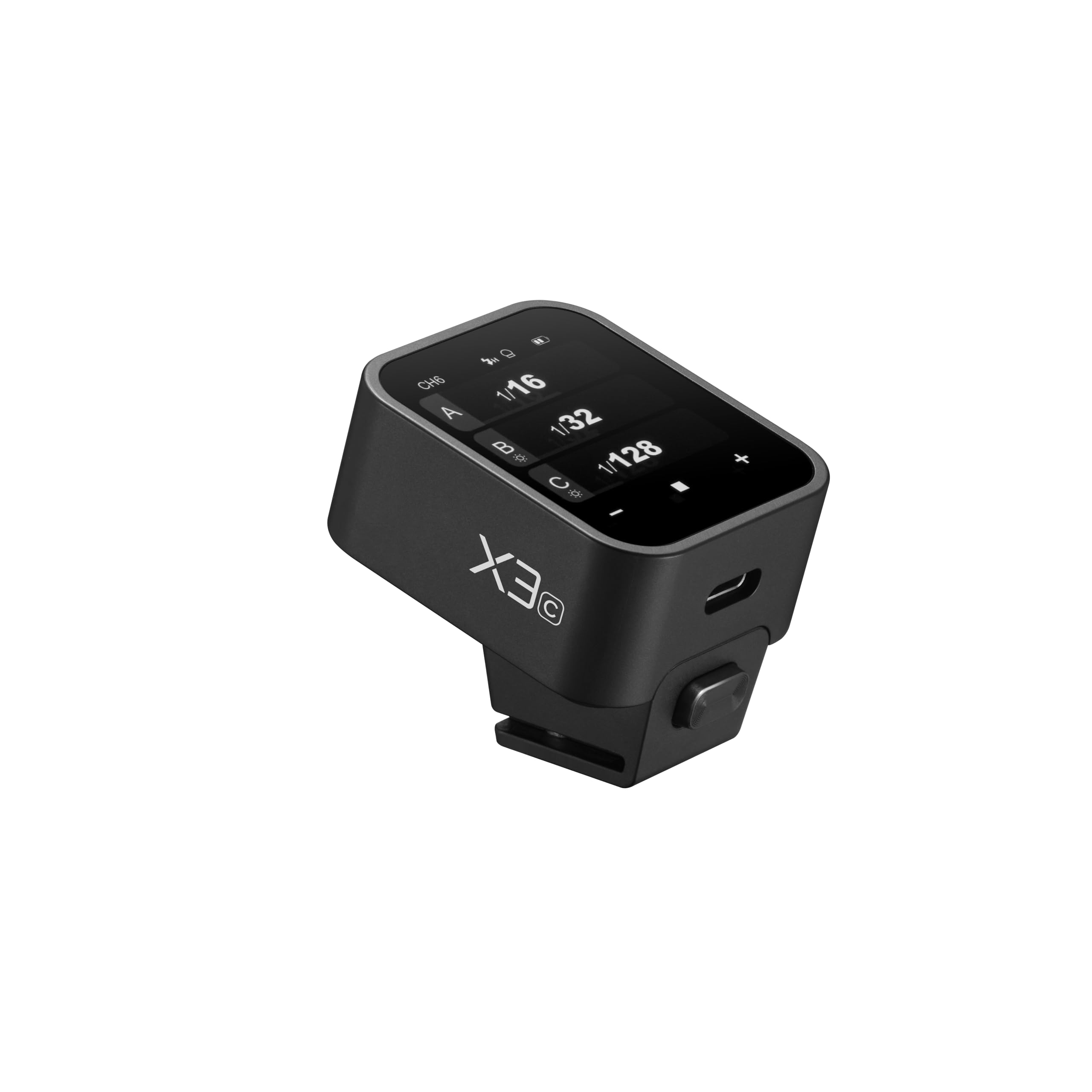 Godox X3 C TTL Wireless Flash Trigger for Canon - Touchscreen Control, TCM Conversion, Quick Charge, Wireless Sync - Perfect for Studio & Outdoor Photography