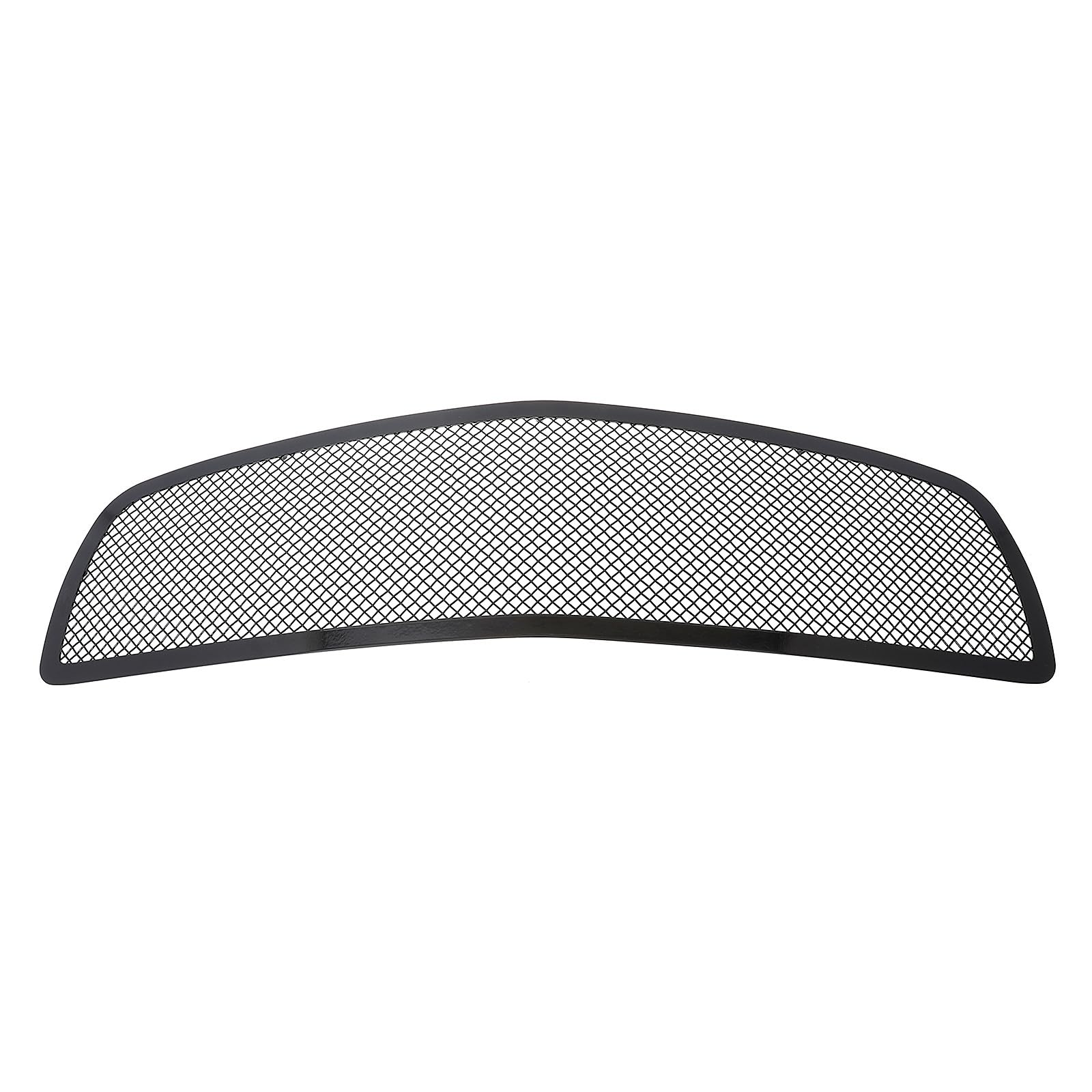 APS Compatible with Dodge Charger 2005-2010 Upper Main Black Stainless Steel Mesh Front Grille Insert Replacement Part D75320H - Perfect for Car Upgrades & Customization