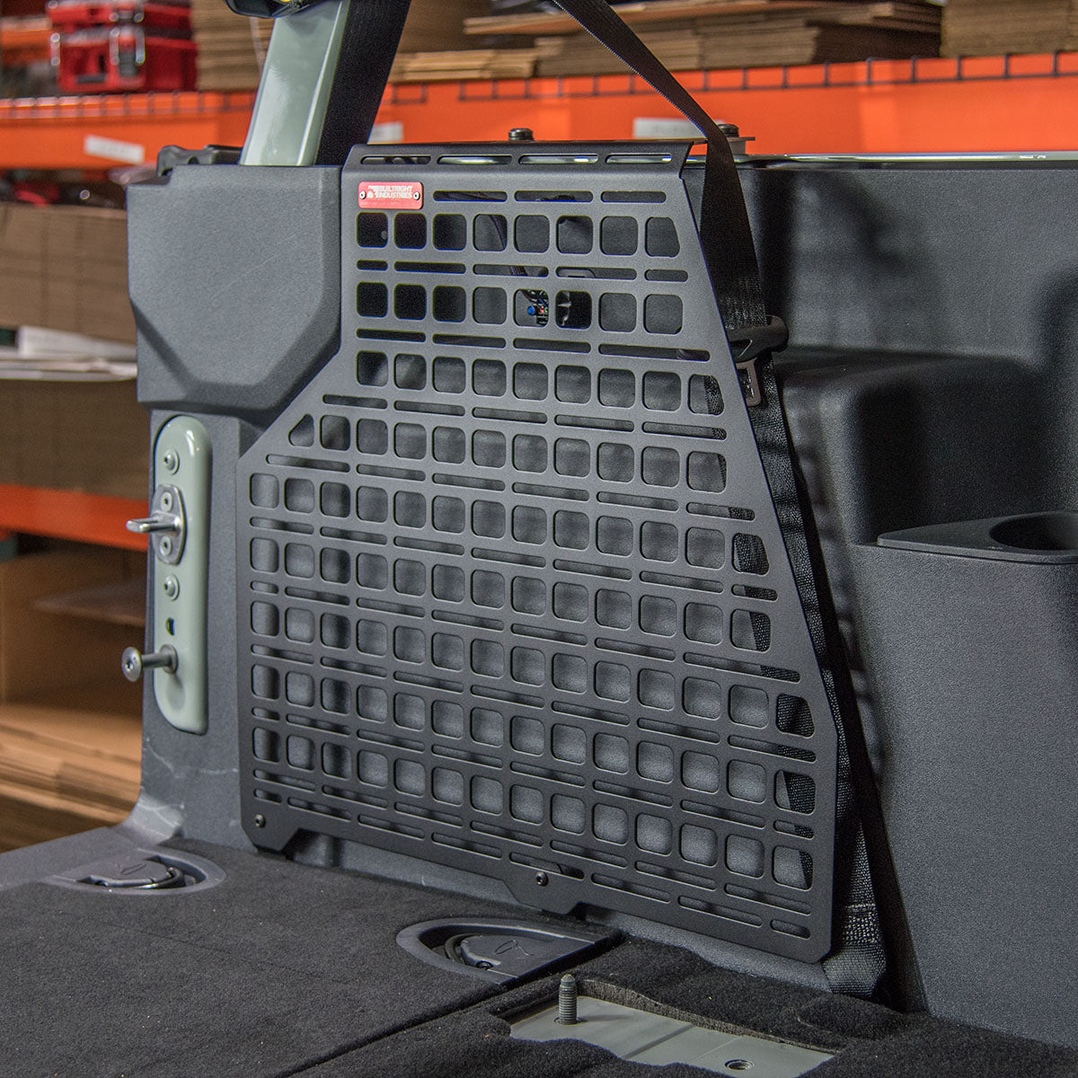 2021-2024 Ford Bronco 2 Door MOLLE Compatible Cargo Panel Full Kit by Builtright Industries - Perfect for Off-Road Gear Organization & Adventure Storage